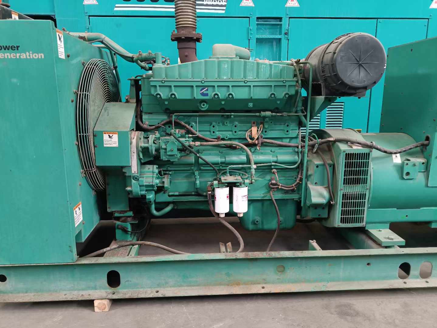 平凉过载会对 600kW 柴油发电机组造成哪些损害？